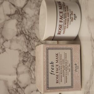 Fresh rose face mask